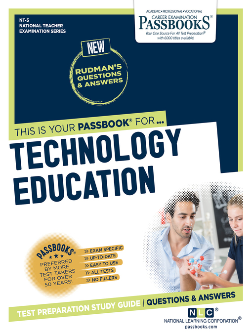 Title details for TECHNOLOGY EDUCATION by National Learning Corporation - Available